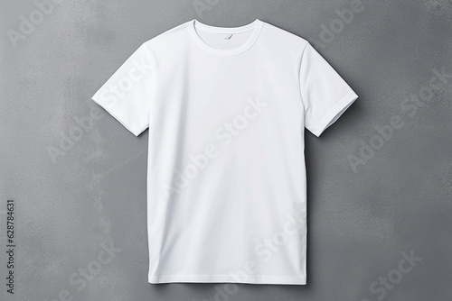 Fotografia White t-shirt with copy space