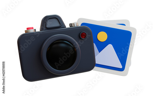 Tableau sur toile 3d minimal photo shoot concept