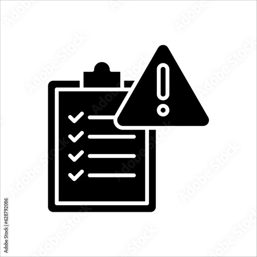Governance, risk icon. Element of general data project icon on white background