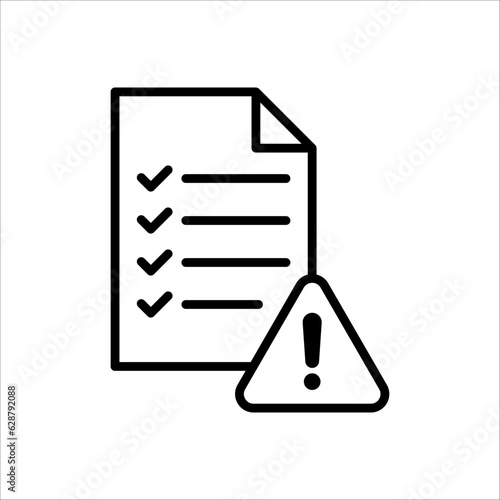 Governance, risk icon. Element of general data project icon on white background