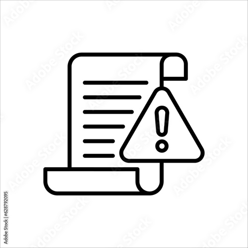 Governance, risk icon. Element of general data project icon on white background