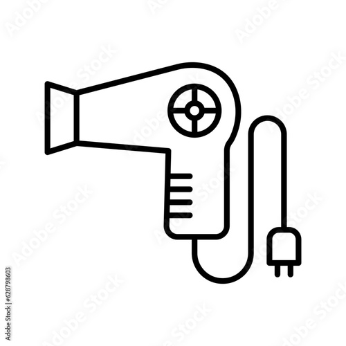 Hair dryer icon