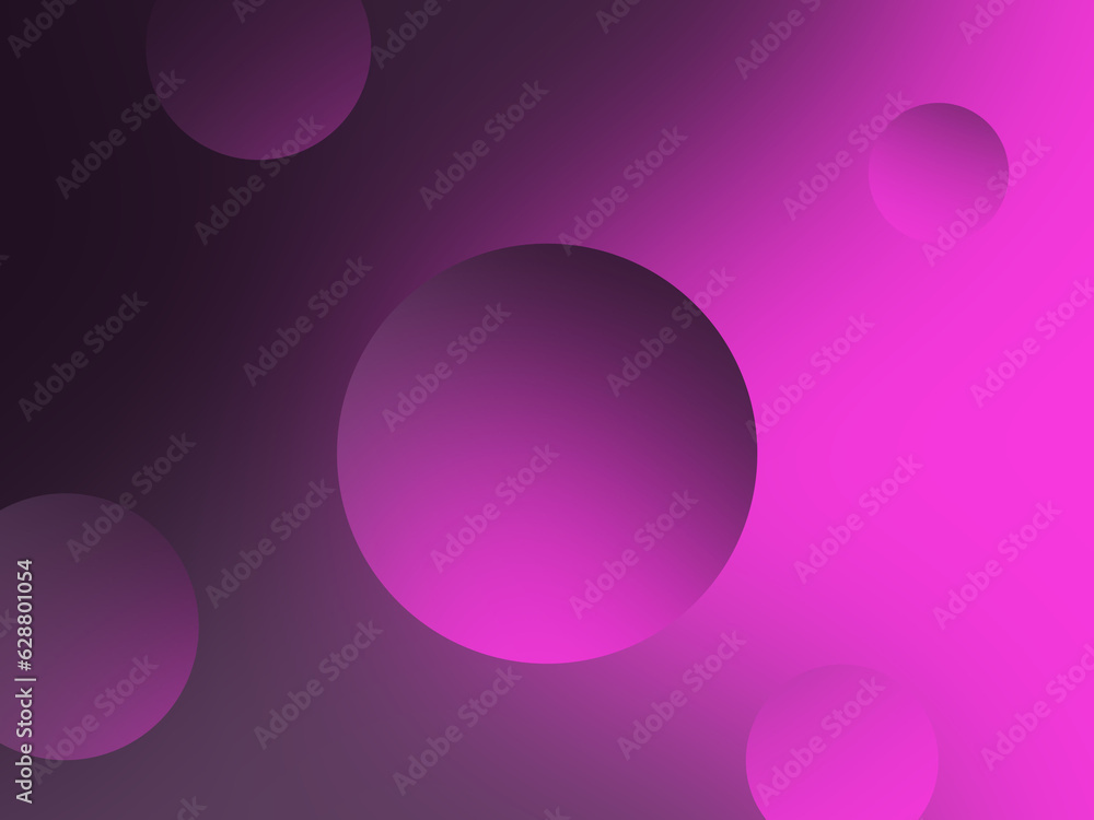 Gradient circle abstract ppt background