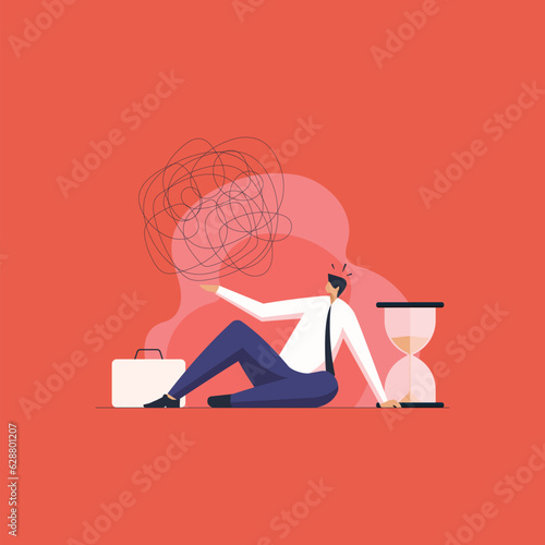 Stress Burden, Anxiety from work difficulty and overload, Tried exhausted with economic crisis and responsibility