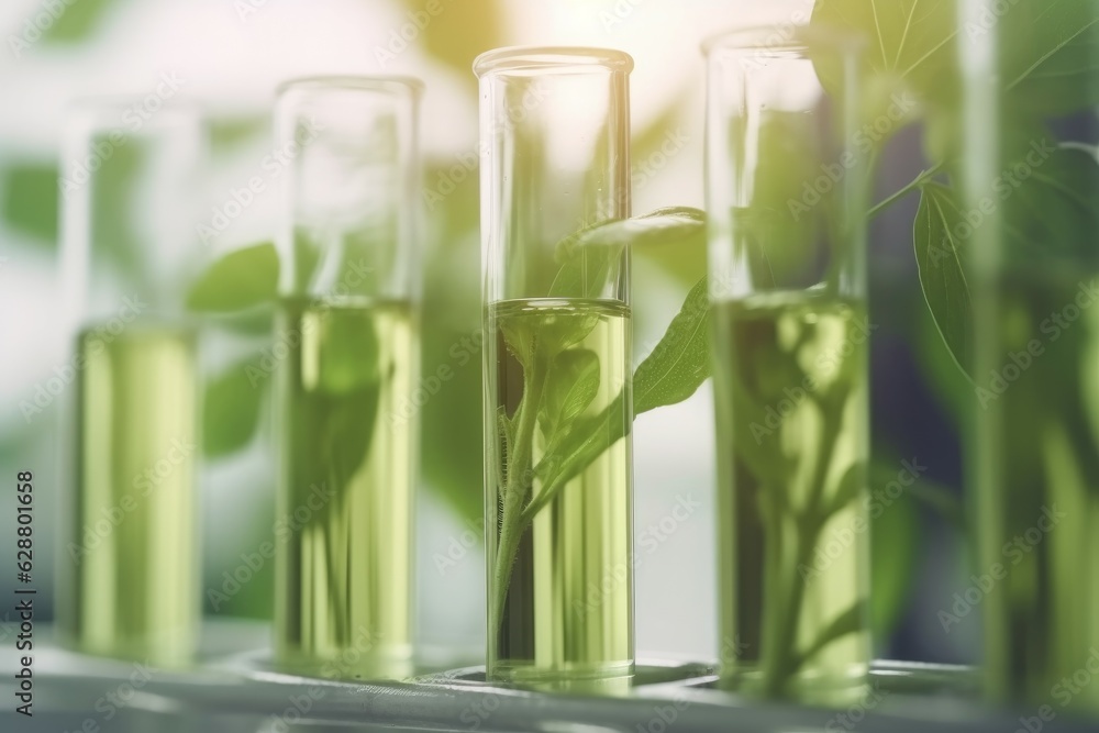 Green lab plants. Generate Ai Green lab plants. Generate Ai