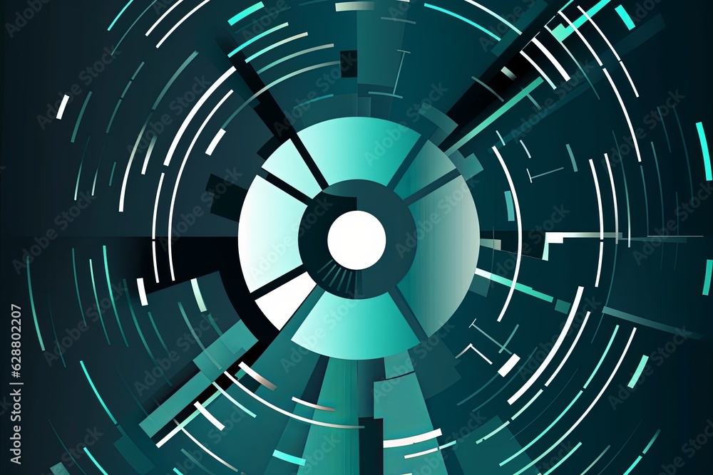 Modern Tech Encrypted Data Theme Background Modern Tech Encrypted Data Theme Background