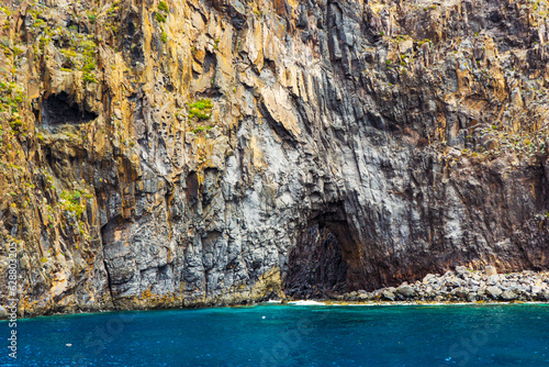 rock in the sea