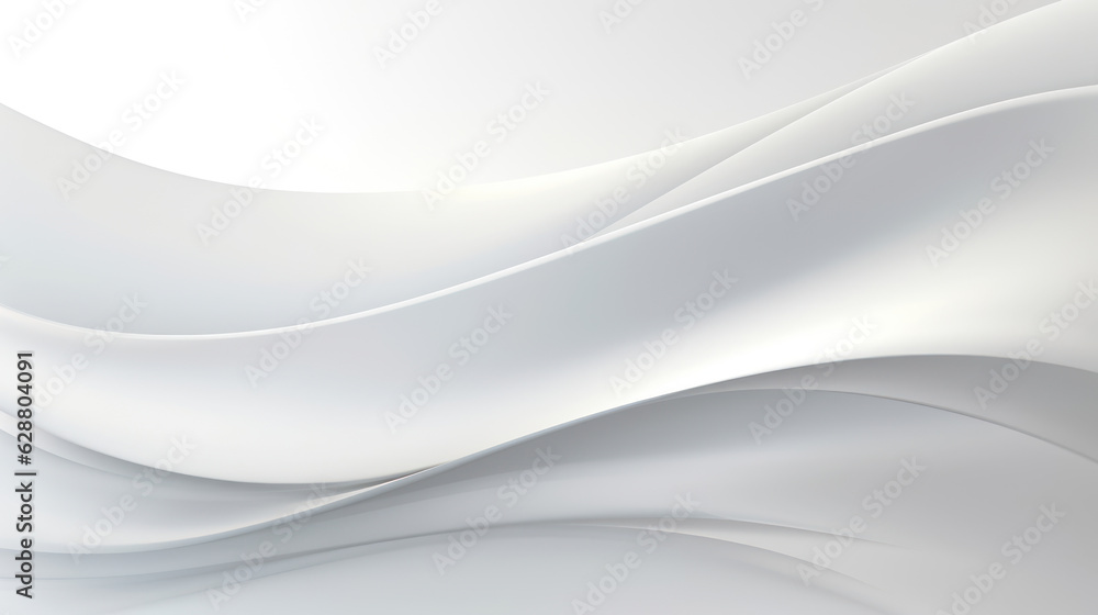 Abstract white background with smooth line Abstract white background with smooth line