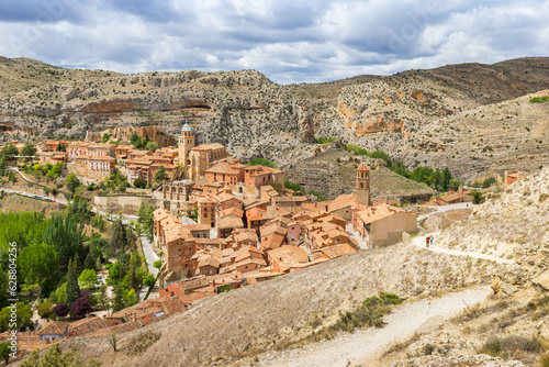 Historic town and the surrounding landscape of Albarracin, Spain