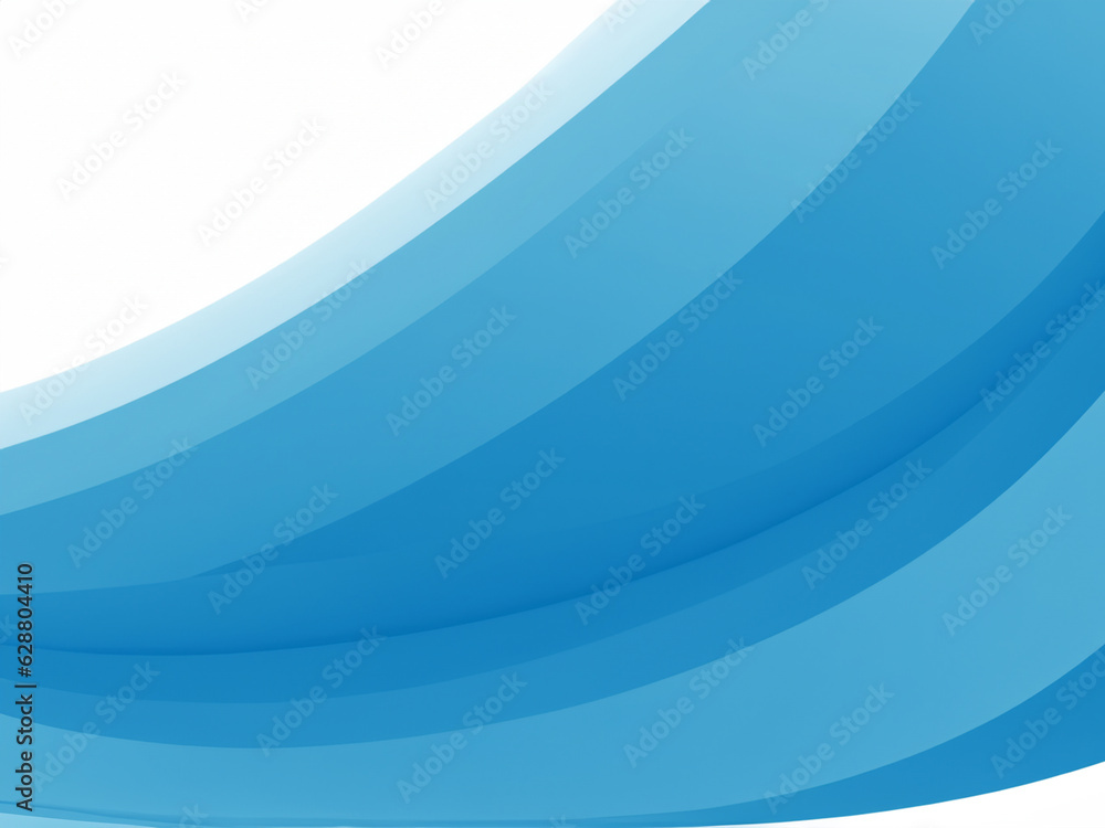 Fototapeta premium Blue illustration abstract background and wallpaper