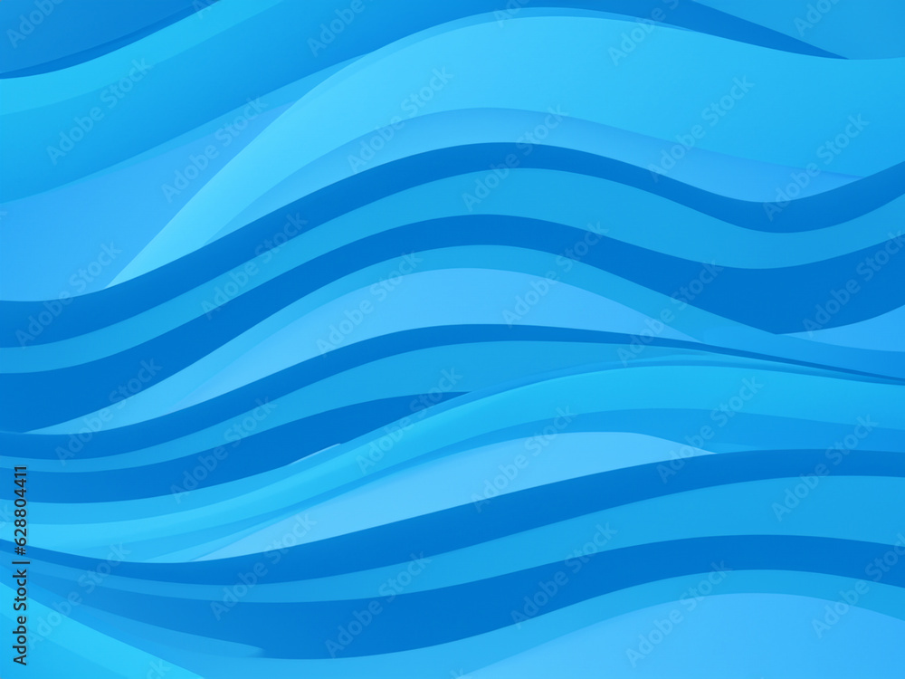 Blue illustration abstract background and wallpaper