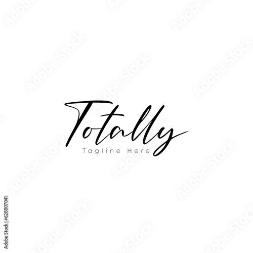 A creative professional signature logo design 