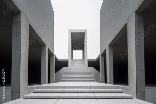 Otherworldly Minimalist Architecture Design Photo © AberrantRealities
