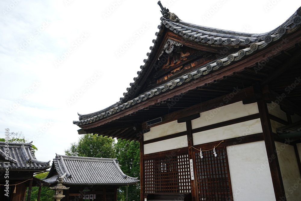 Achi-jinja or Shrine in Kurashiki, Okayama, Japan - 日本 岡山県 倉敷 阿智神社 Achi-jinja or Shrine in Kurashiki, Okayama, Japan - 日本 岡山県 倉敷 阿智神社
