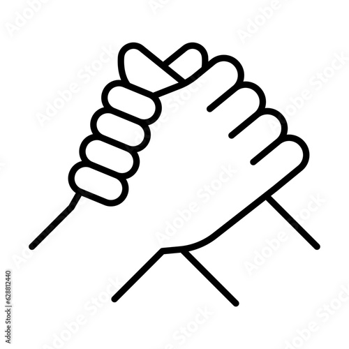 Hold hands icon