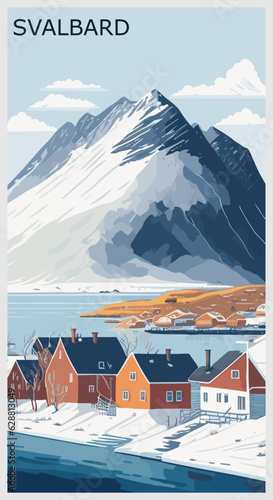 Svalbard poster design concept