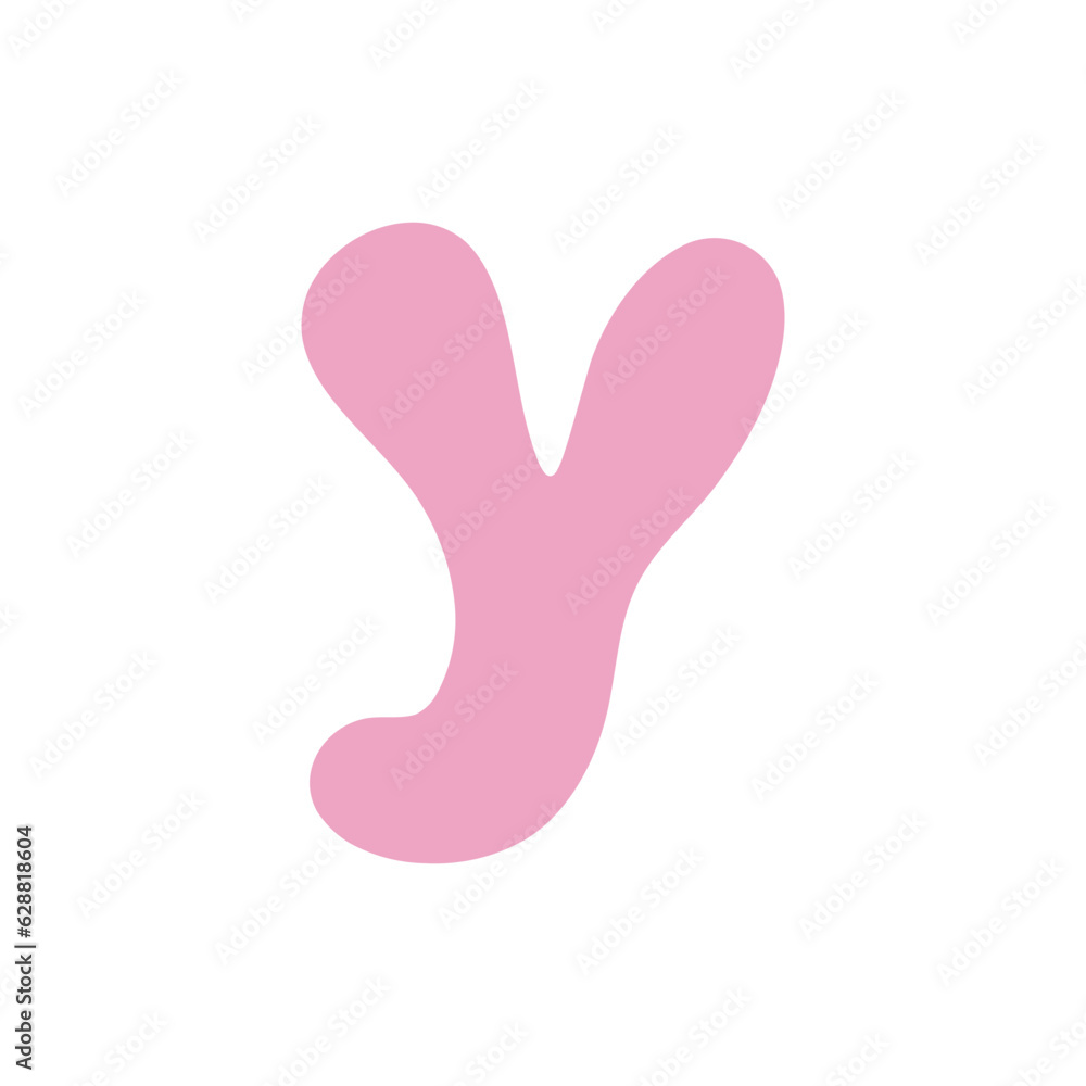 Bubble alphabet illustration Bubble alphabet illustration