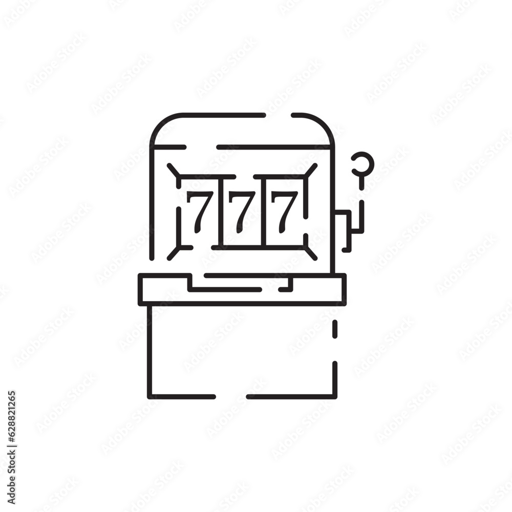 Amusement park line icon vector. Park with ferris wheel, circus, carousel, roller coaster attractions. Festival fun. isolated contour symbol black illustration Amusement park line icon vector. Park with ferris wheel, circus, carousel, roller coaster attractions. Festival fun. isolated contour symbol black illustration