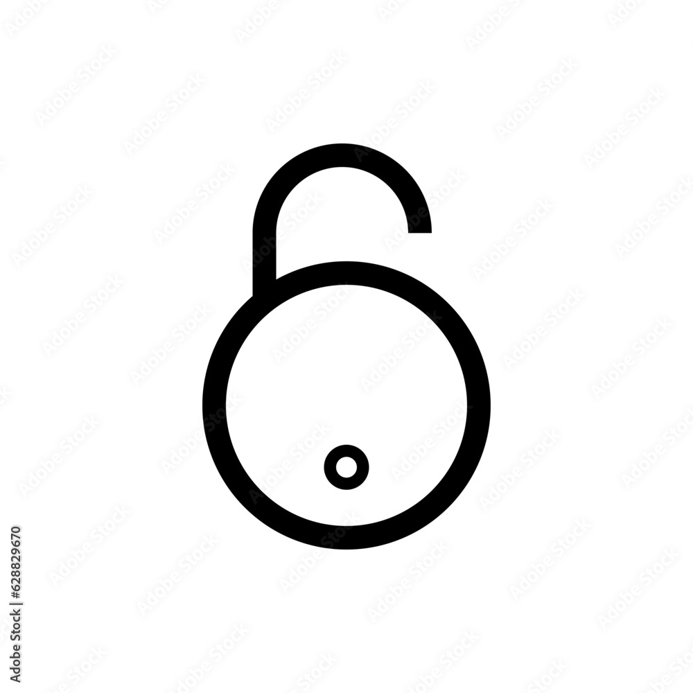 lock open icon vector illustration eps lock open icon vector illustration eps