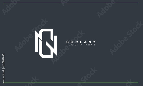 NG Alphabet letters Initials Monogram logo GN, N and G photo