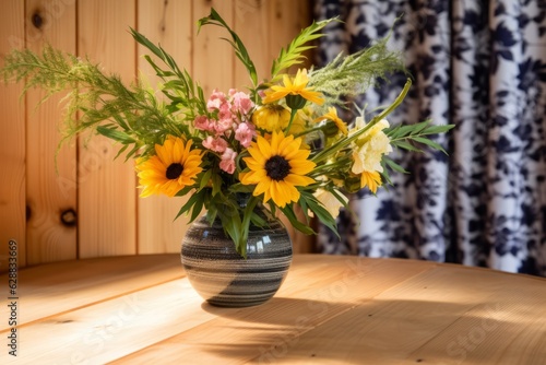 Summer Themed Flora Arrangement Portrait