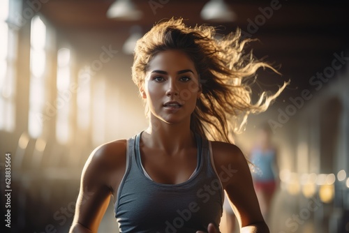Young woman training for a marathon © Arthur