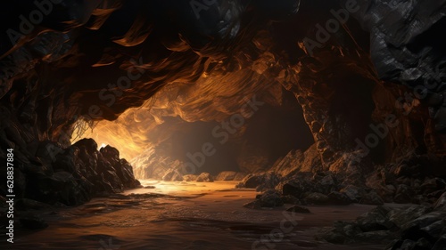 Cave created with Generative AI