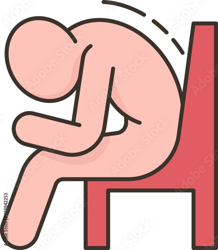 sedentary  icon