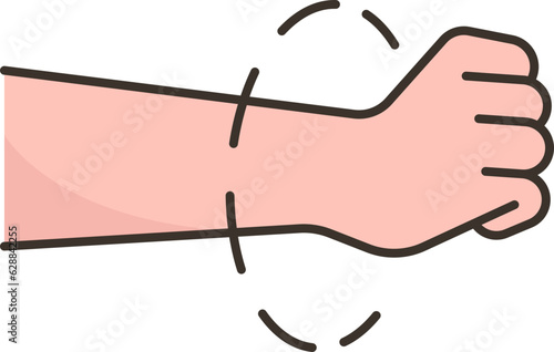 wrist  icon