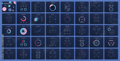 Vector graphics infographics with mobile phone. Template for creating mobile applications, workflow layout, diagram, banner, web design, business reports