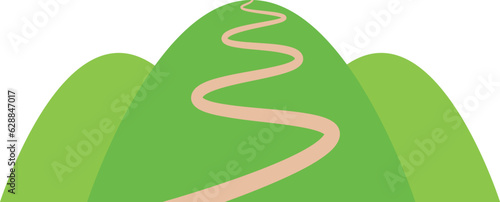 山と道のり