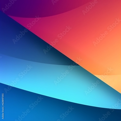 Vibrant Color Abstract Gradient Background