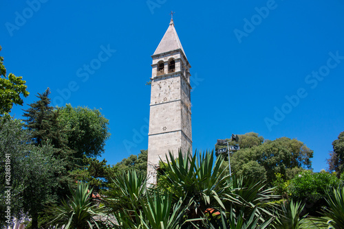 The bell tower and the Chapel of Holy Arnir in Split (Zvonik i kapelica sv. Arnir) in the state of Split-Dalmatien Croatia photo