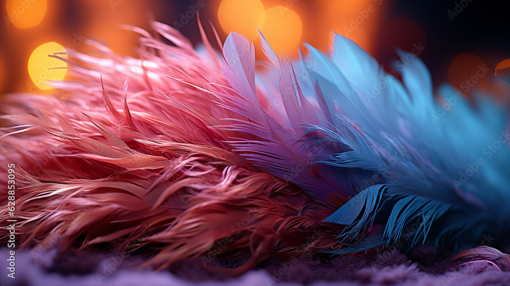 feather of the sea.generative ai