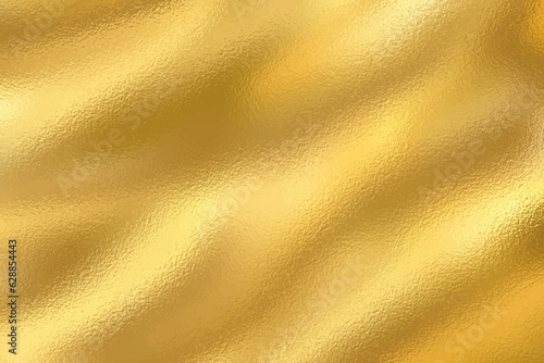 Gold foil leaf texture background with glass effect,  vector illustration for prints, cmyk color mode