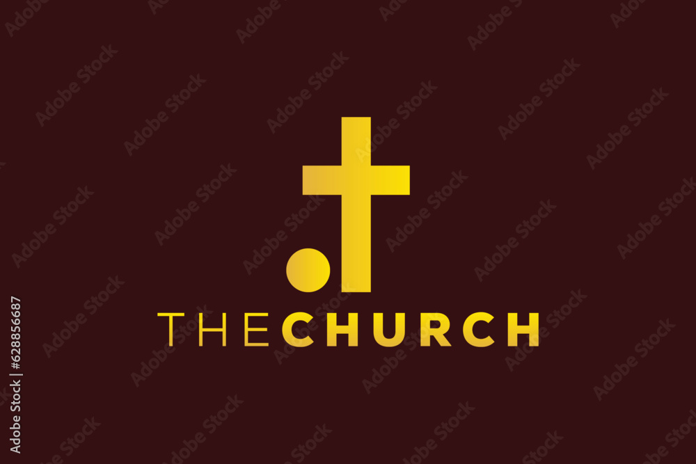 Trendy and Professional letter J church sign Christian and peaceful vector logo Trendy and Professional letter J church sign Christian and peaceful vector logo