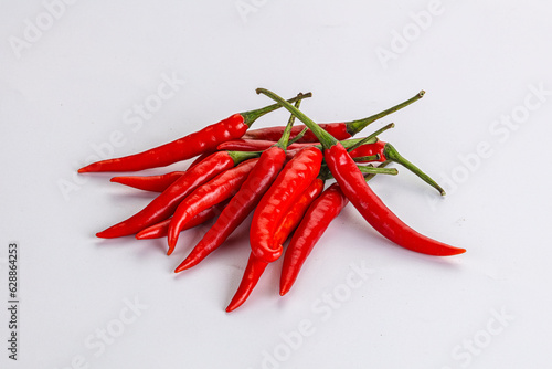 Hot and spicy chili pepper