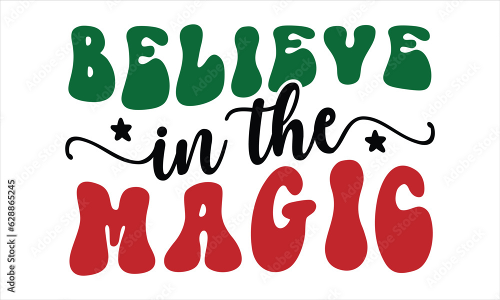 Christmas Retro SVG Design Template Christmas Retro SVG Design Template