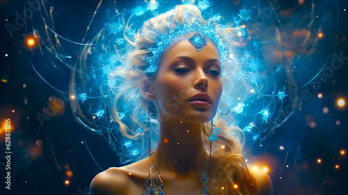 Konstfotografi The Starseed Portrait Collection : Pleiadian