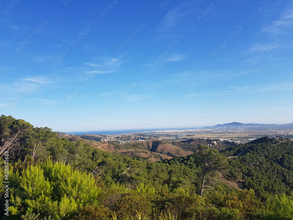 A natural view of the city of Tetouan as you have never seen it before