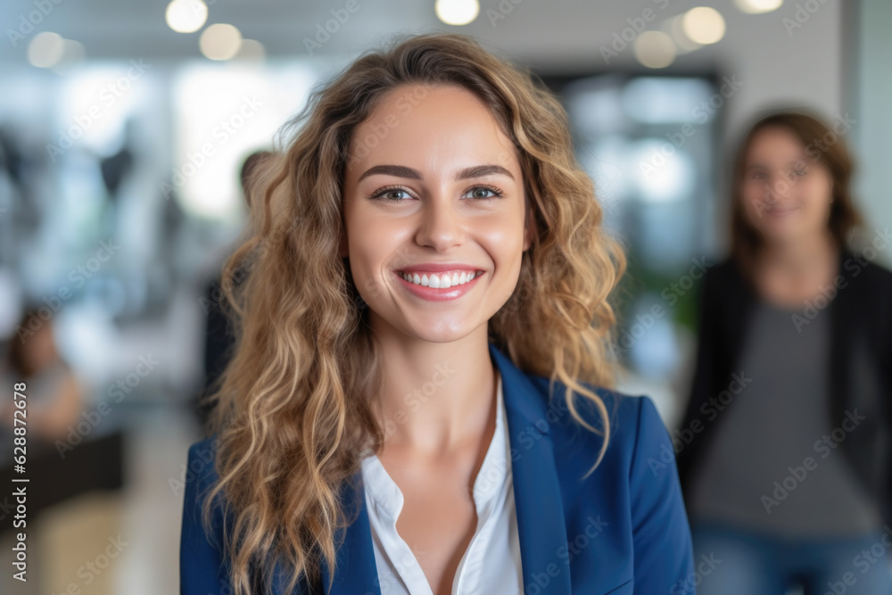 Fototapeta premium Wallpaper of Successful business women 