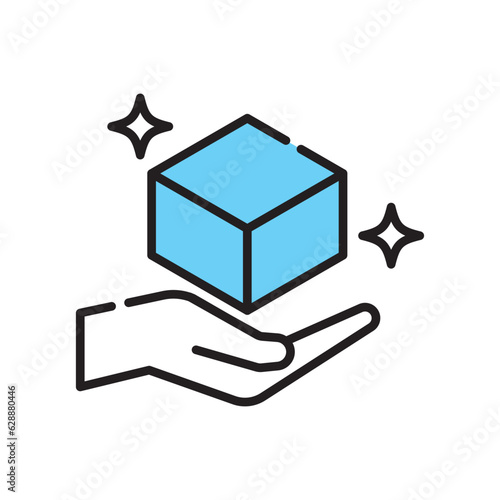 箱　荷物　物流　商品　アイコン