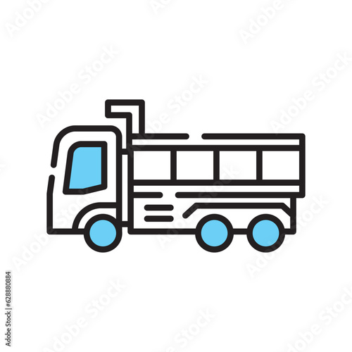 ダンプカー　アイコン