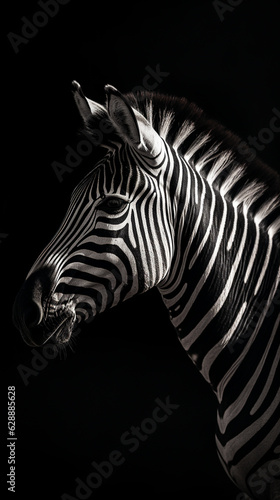 Perspective of a African Zebra