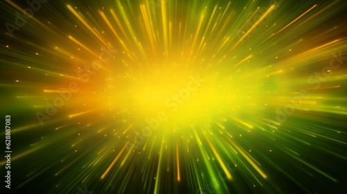 Electric light ray burst background/ wallpaper with copy space.