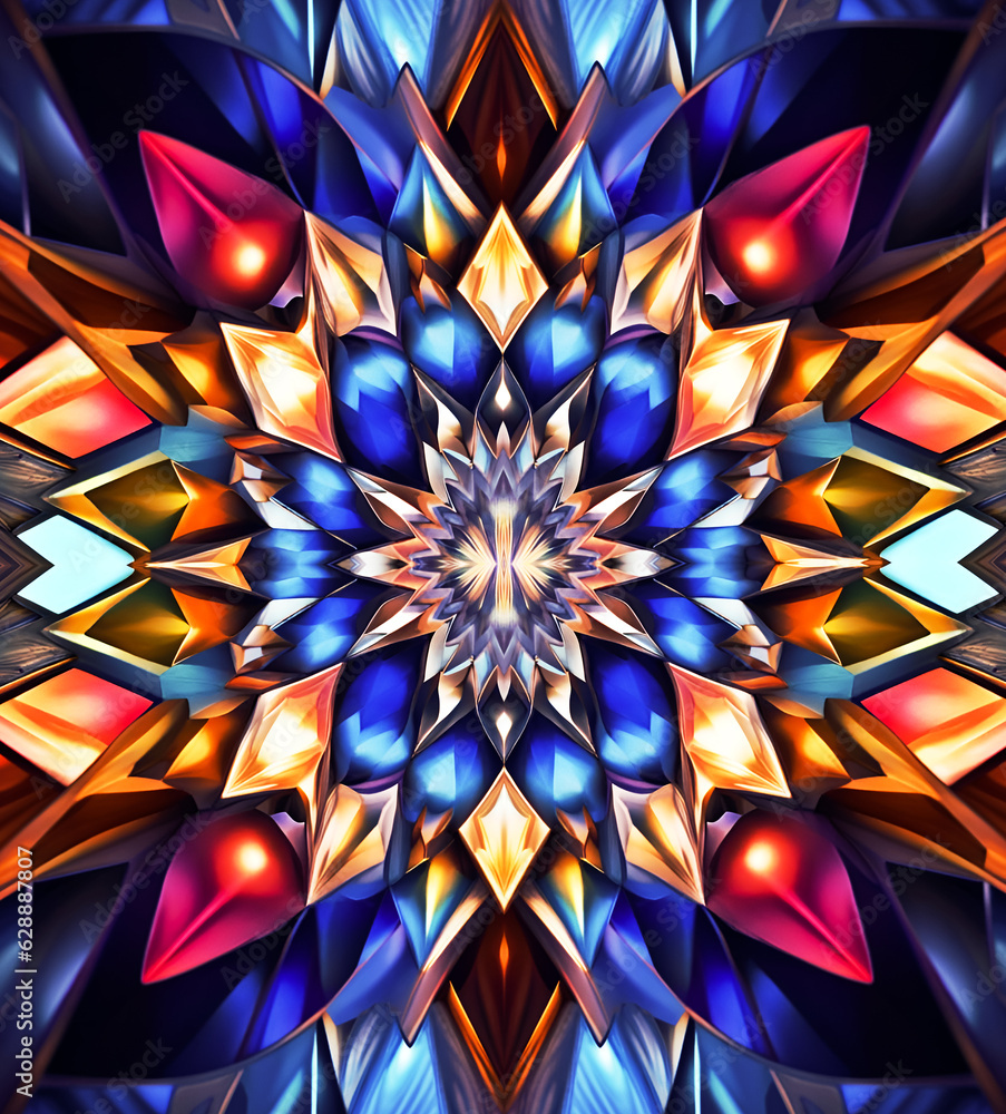Colorful Kaleidescope design Colorful Kaleidescope design