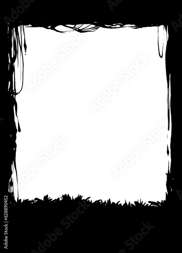 Halloween frame.