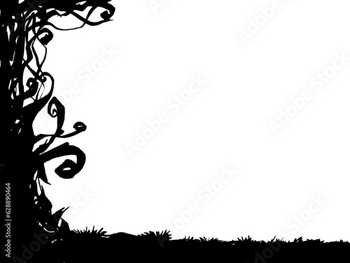 Halloween frame.