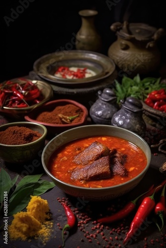 A Variety of Hot and Spicy Foods for a Rich Culinary Experience