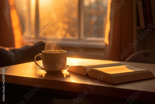 A Cup of Coffee and a Book - A Cozy Combination
